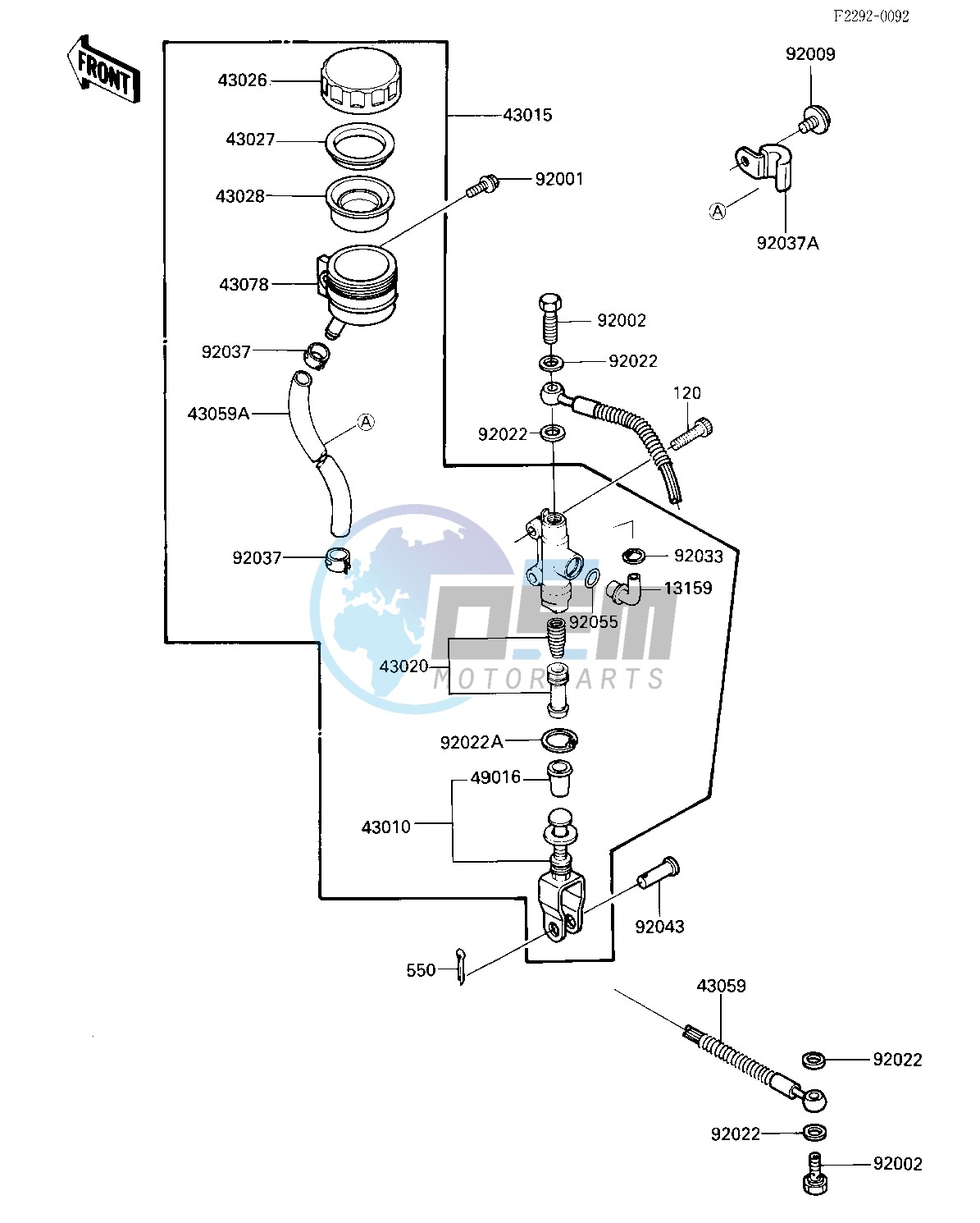 REAR MASTER CYLINDER