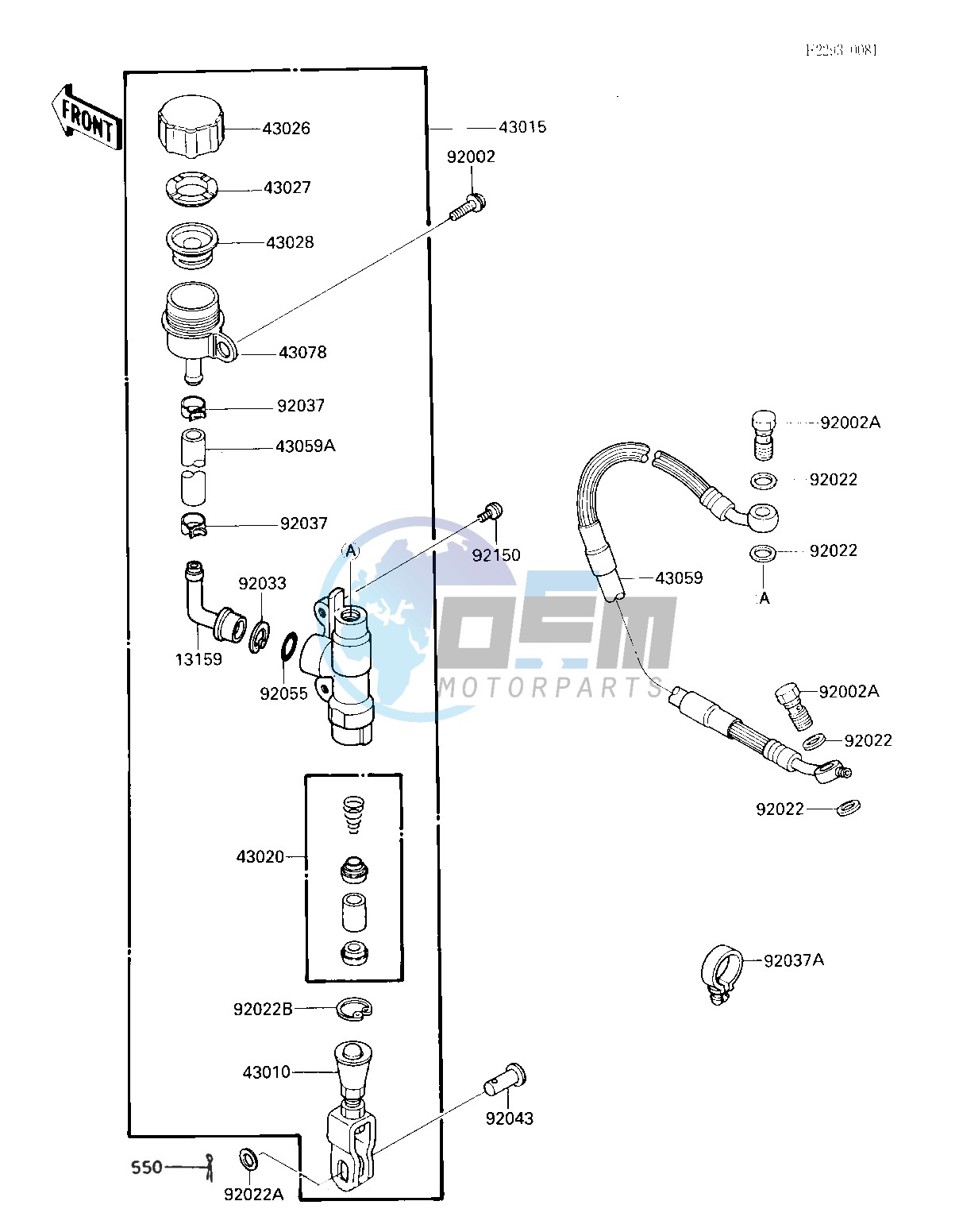 REAR MASTER CYLINDER