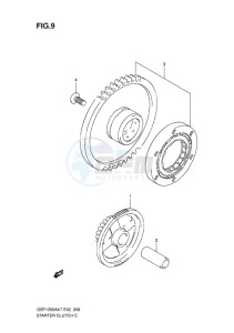 GSF-1250 BANDIT EU drawing STARTER CLUTCH