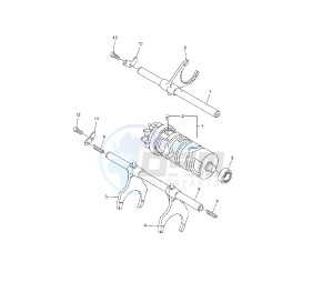 FZ1-N 1000 drawing SHIFT CAM AND FORK