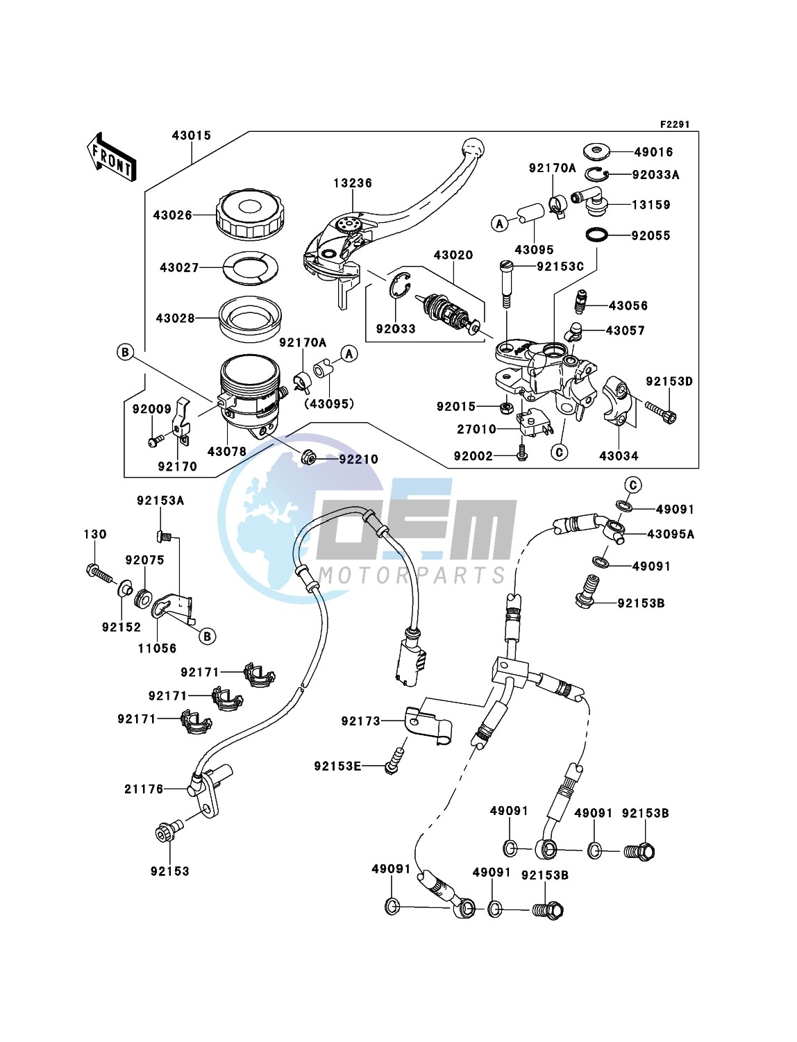 Front Master Cylinder