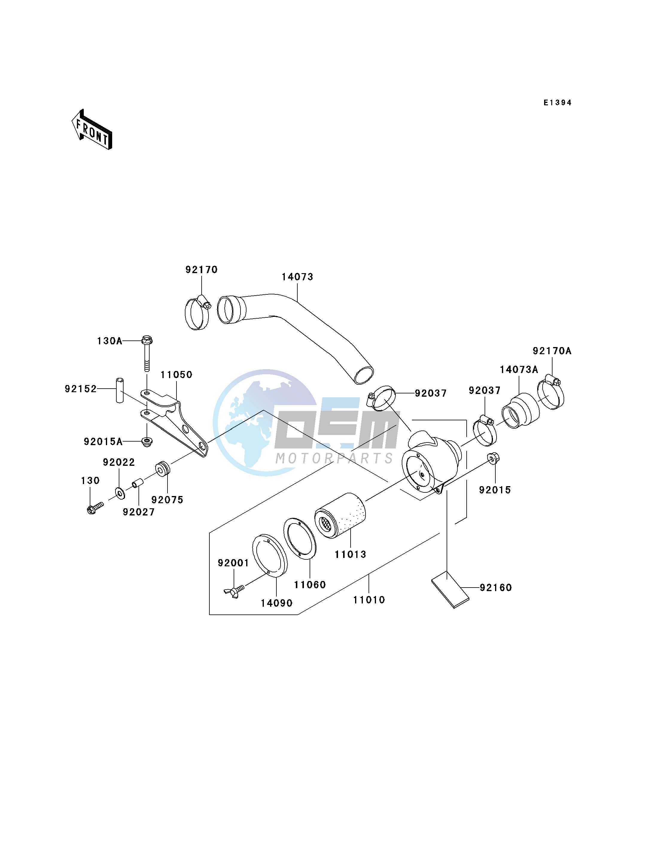 AIR CLEANER-BELT CONVERTER