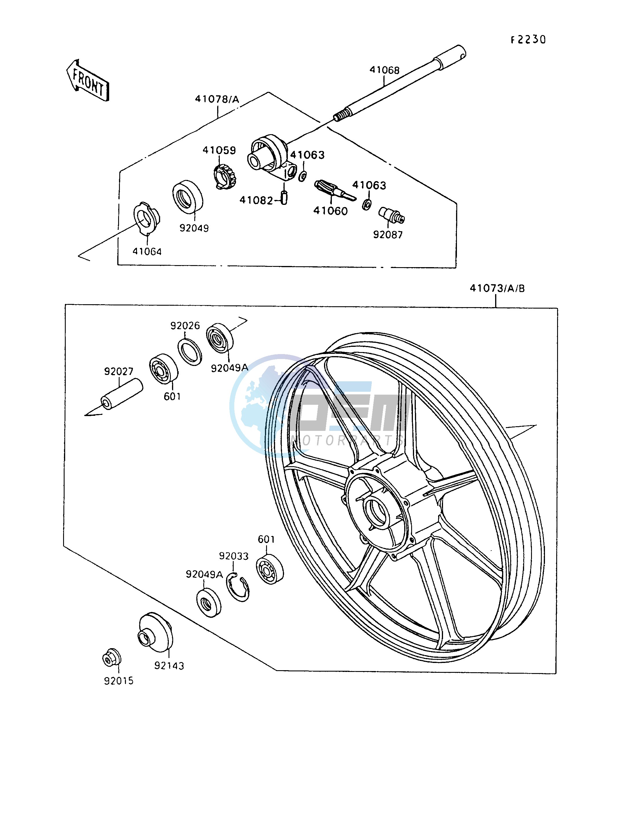 FRONT WHEEL