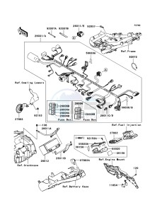 Z750_ABS ZR750M7F GB XX (EU ME A(FRICA) drawing Chassis Electrical Equipment