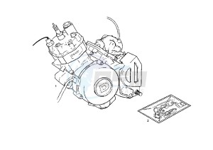 GPR RACING - 50 cc drawing ENGINE