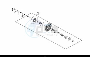 MAXSYM TL 500 (TL47W1-EU) (L9) drawing DRIVEN PULLEY ASSY.