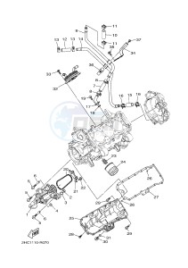 YXZ1000R YXZ10YEXJ YXZ1000R (B0FA) drawing OIL PUMP