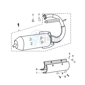 VIVA RG drawing EXHAUST