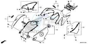 CBR1000S1 2ED - (2ED) drawing SHELTER