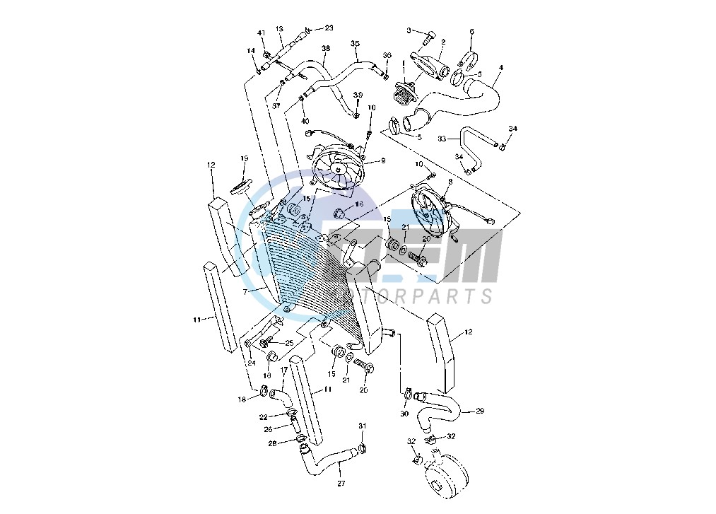 RADIATOR- HOSE