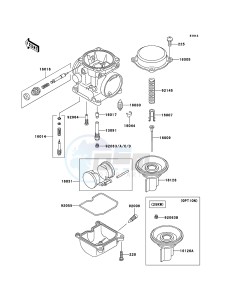 ER-5 ER500-C5P GB XX (EU ME A(FRICA) drawing Carburetor Parts