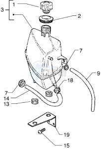 X9 500 drawing Expansion tank