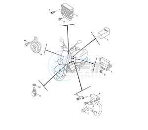 XF GIGGLE 50 drawing ELECTRICAL DEVICES