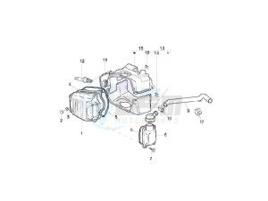 S 125 4T Vietnam drawing Cylinder head cover