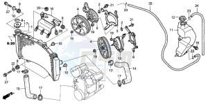 ST1300 drawing RADIATOR