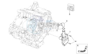 Tuono V4 1100 Factory (USA-CND) USA-CND drawing Water pump