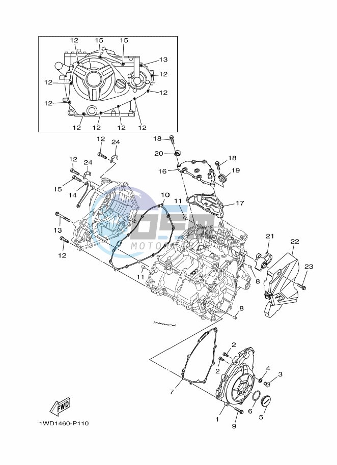 CRANKCASE COVER 1