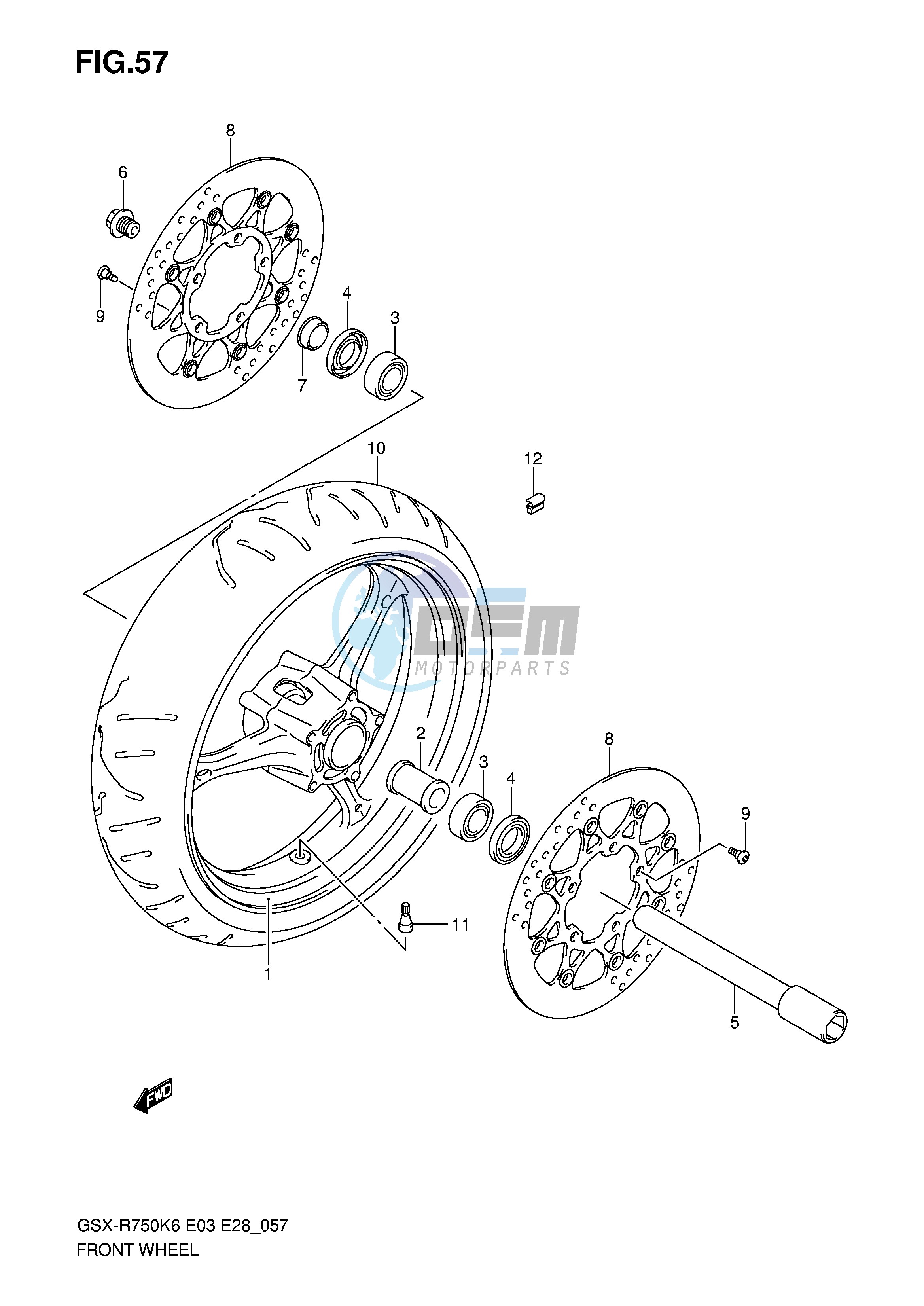 FRONT WHEEL