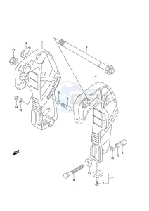 DF 40A drawing Clamp Bracket