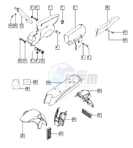 YOUNGST-R_25-45kmh_K8-L0 50 K8-L0 drawing Mudguards-shields