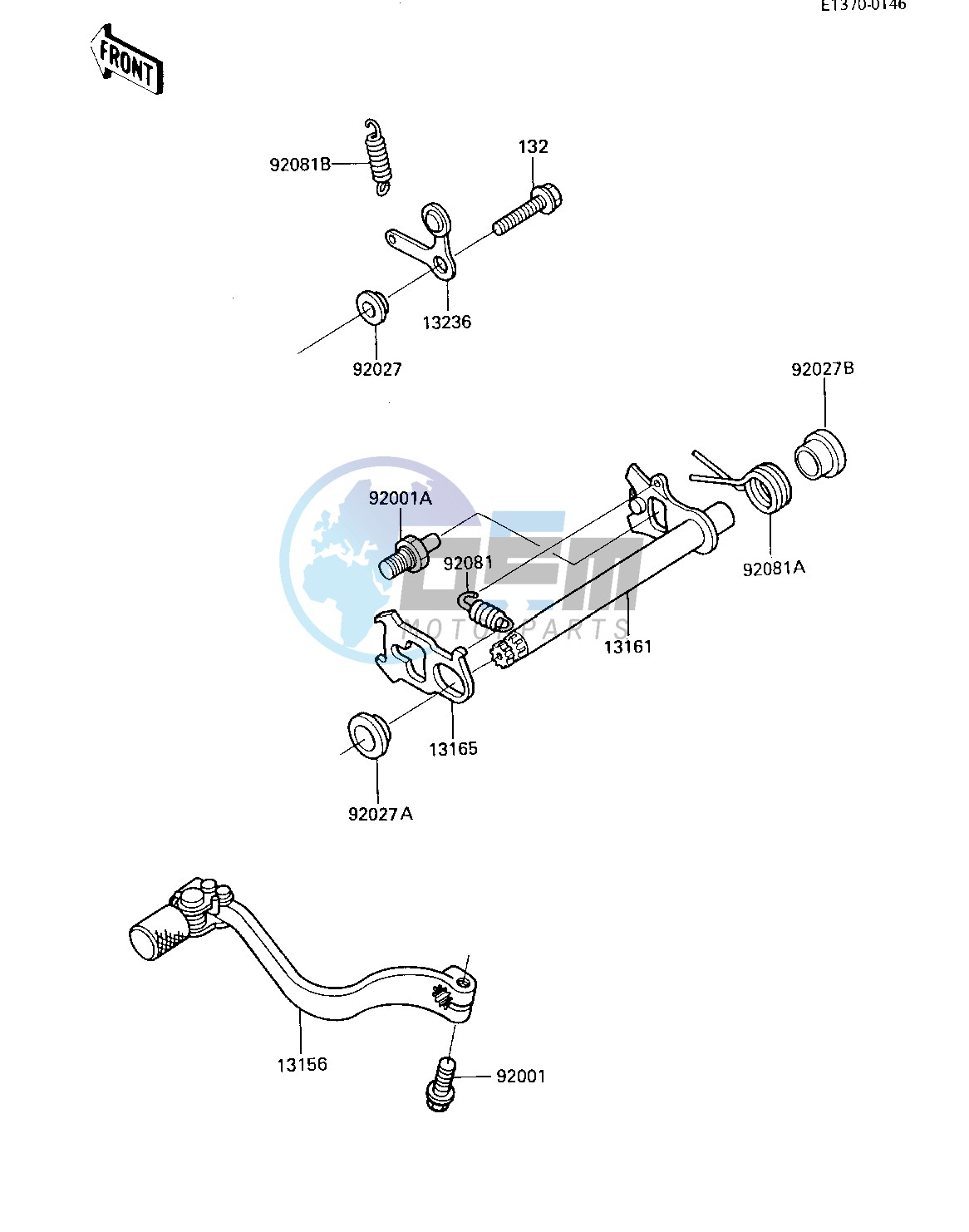 GEAR CHANGE MECHANISM