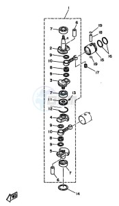 6C drawing CRANKSHAFT--PISTON