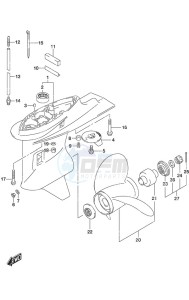 DF 90A drawing Gear Case