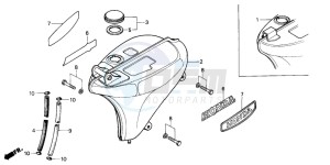 C90Z 50 drawing FUEL TANK