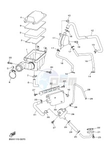 YFZ50 (BW43) drawing INTAKE