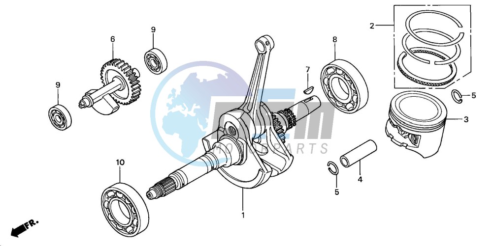 CRANKSHAFT/PISTON