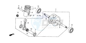 SGX50S drawing CRANKSHAFT/PISTON