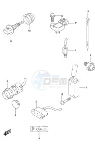 DF 25A drawing Sensor/Switch Non-Remote Control