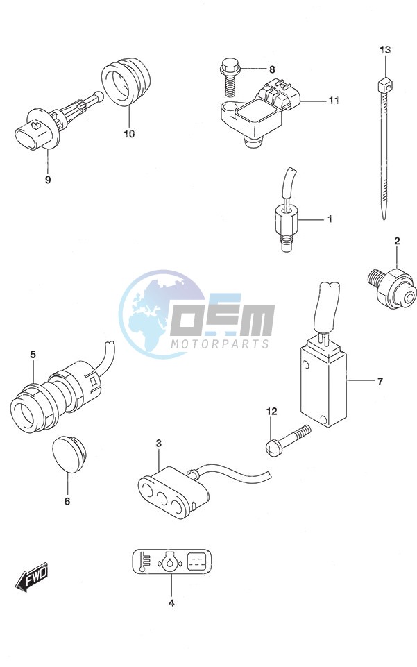 Sensor/Switch Non-Remote Control