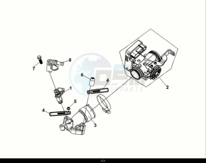 SYMPHONY ST 125 LC (XL12WW-EU) (E5) (M1) drawing ECU SET