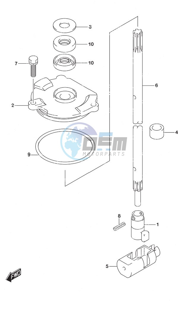 Shift Rod (C/R)