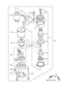 F20DETL drawing STARTER-MOTOR