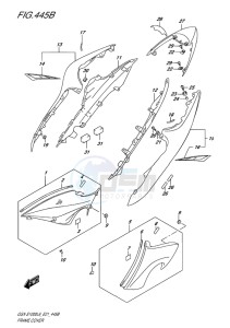 GSX-S1000F ABS EU drawing FRAME COVER (YSF)