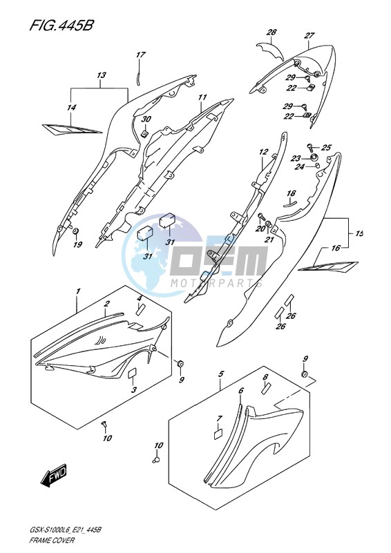 FRAME COVER (YSF)