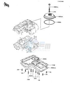 KZ 1000 K [LTD] (K1-K2) [LTD] drawing BREATHER COVER_OIL PAN