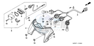 NT700VA Europe Direct - (ED) drawing TAILLIGHT