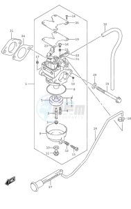 DF 6 drawing Carburetor