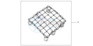 NSS250EX FORZA EX drawing RUBBER NET A