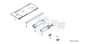 TRX90XD TRX90 Europe Direct - (ED) drawing TOOL