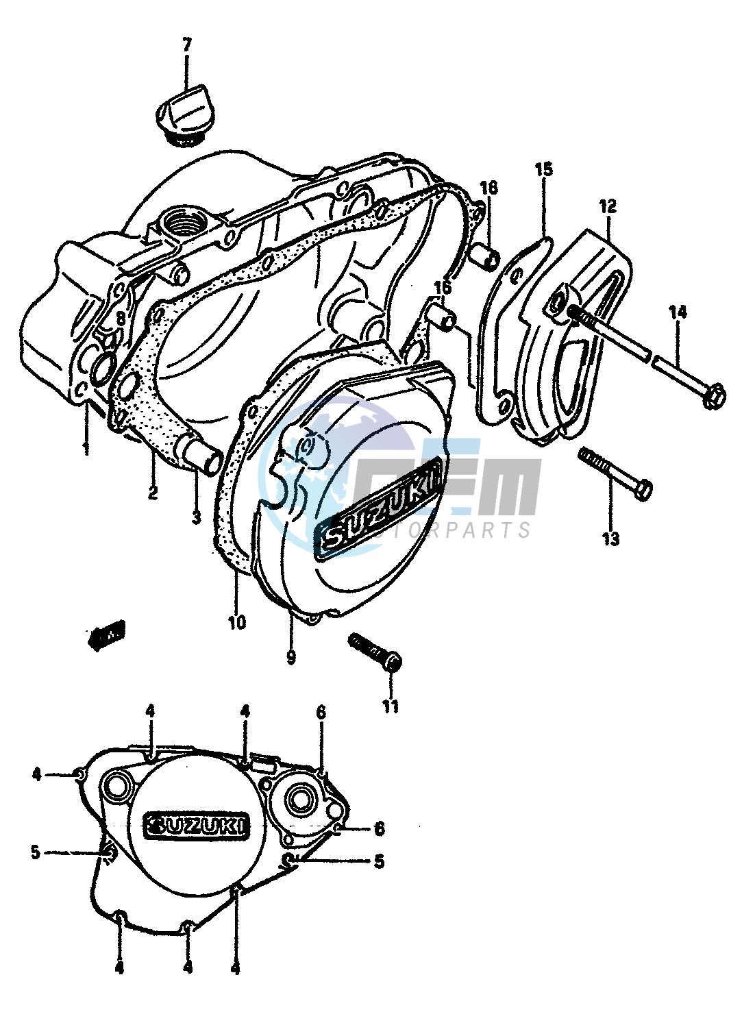 CRANKCASE COVER