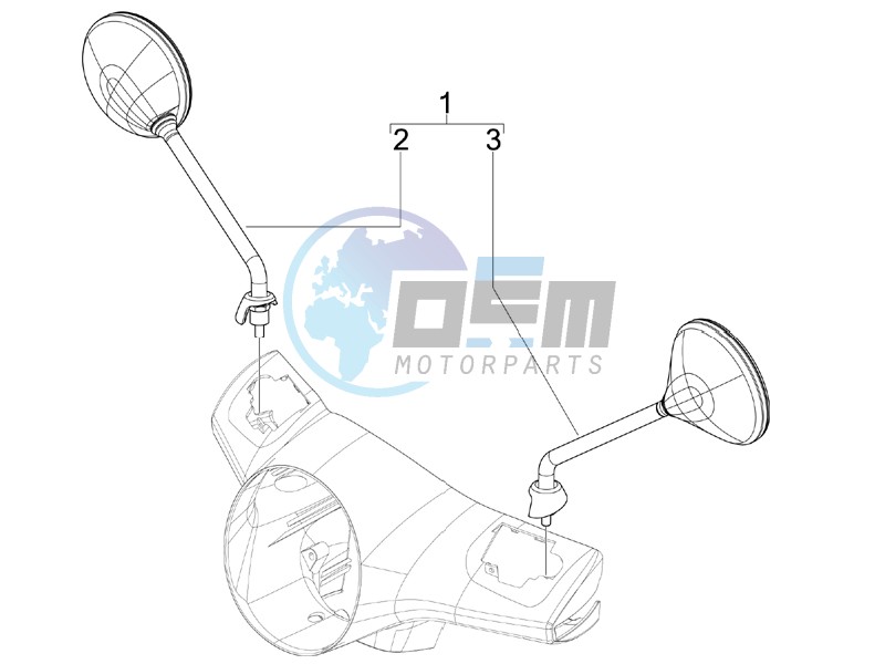 Driving mirror/s