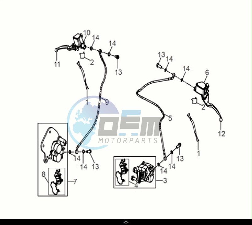 CBS BRAKE SYSTEM ASSY