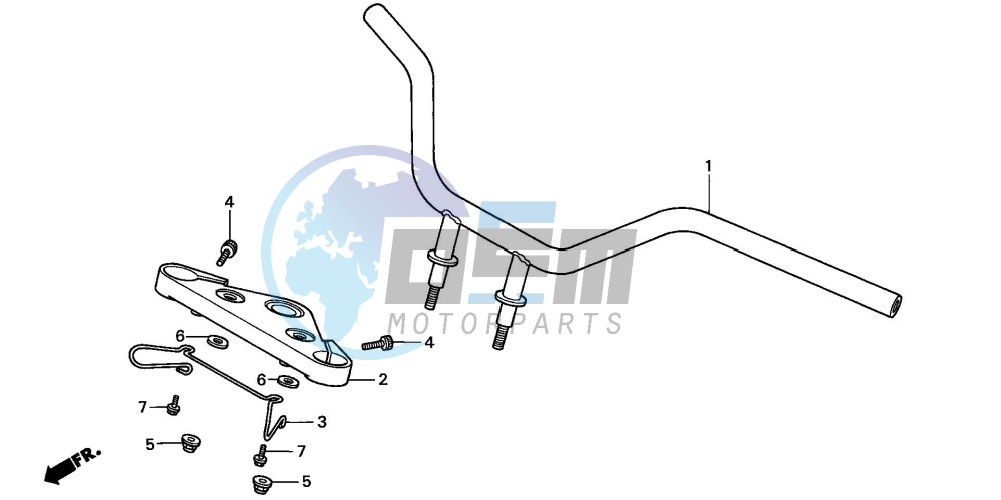 HANDLE PIPE/TOP BRIDGE