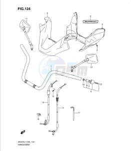 AN400Z drawing HANDLEBAR (AN400L1 E19)