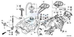 TRX420FEC drawing FUEL TANK