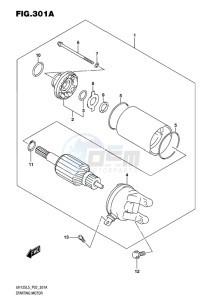 UH125 ABS BURGMAN EU drawing STARTING MOTOR